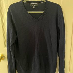 Banana Republic Blue V-Neck Sweater